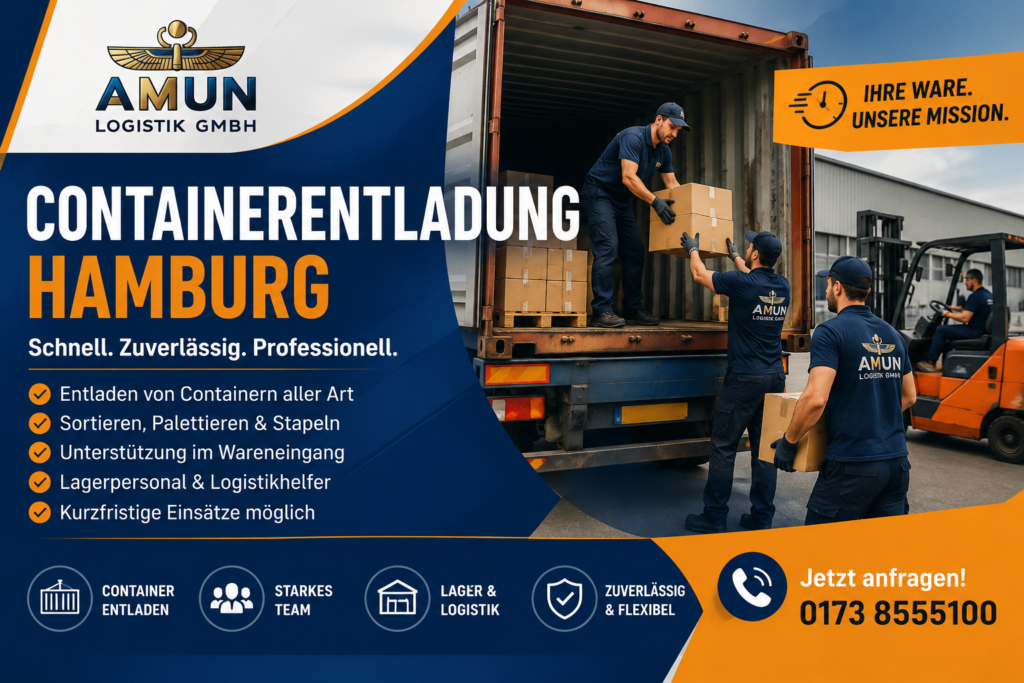 Containerentladung Hamburg
