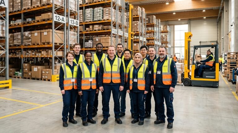 Qualifiziertes und einsatzbereites Lagerpersonal in Hamburg für Logistikzentren und Industrie